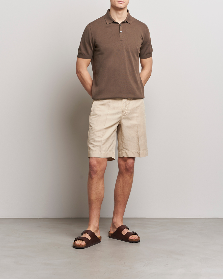 Hombres | Pantalones cortos | Incotex | Chinolino Shorts Light Beige