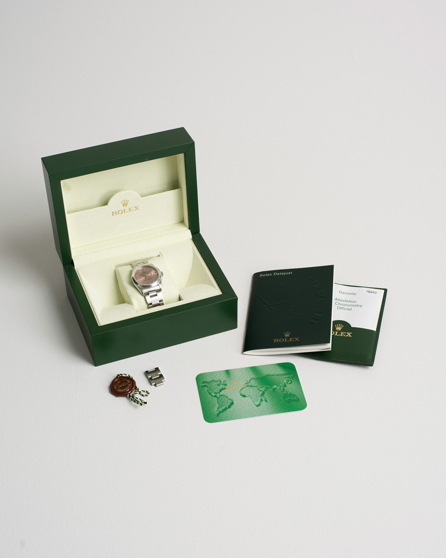 Hombres | Rolex Pre-Owned Datejust Lady Oyster 78240 Silver | Rolex Pre-Owned | Datejust Lady Oyster 78240 Silver