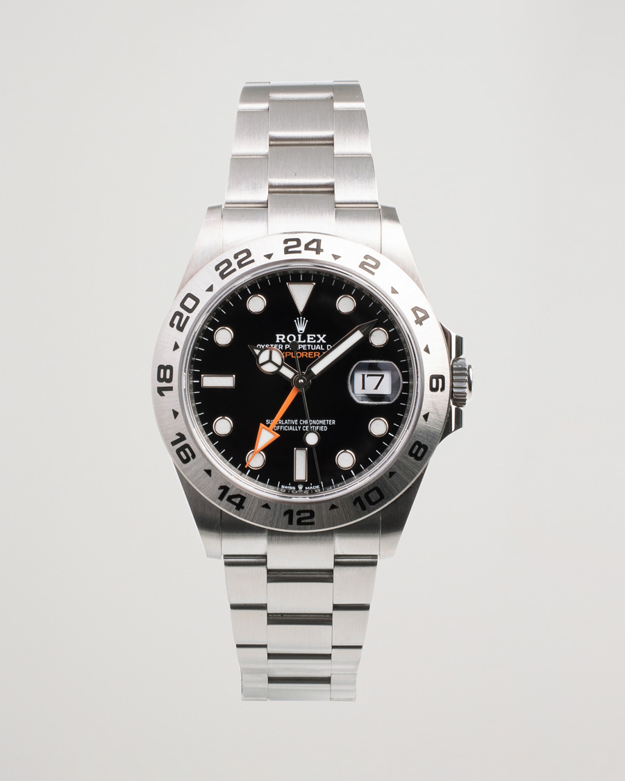Hombres | Rolex Pre-Owned Explorer II 226570 Silver | Rolex Pre-Owned | Explorer II 226570 Silver
