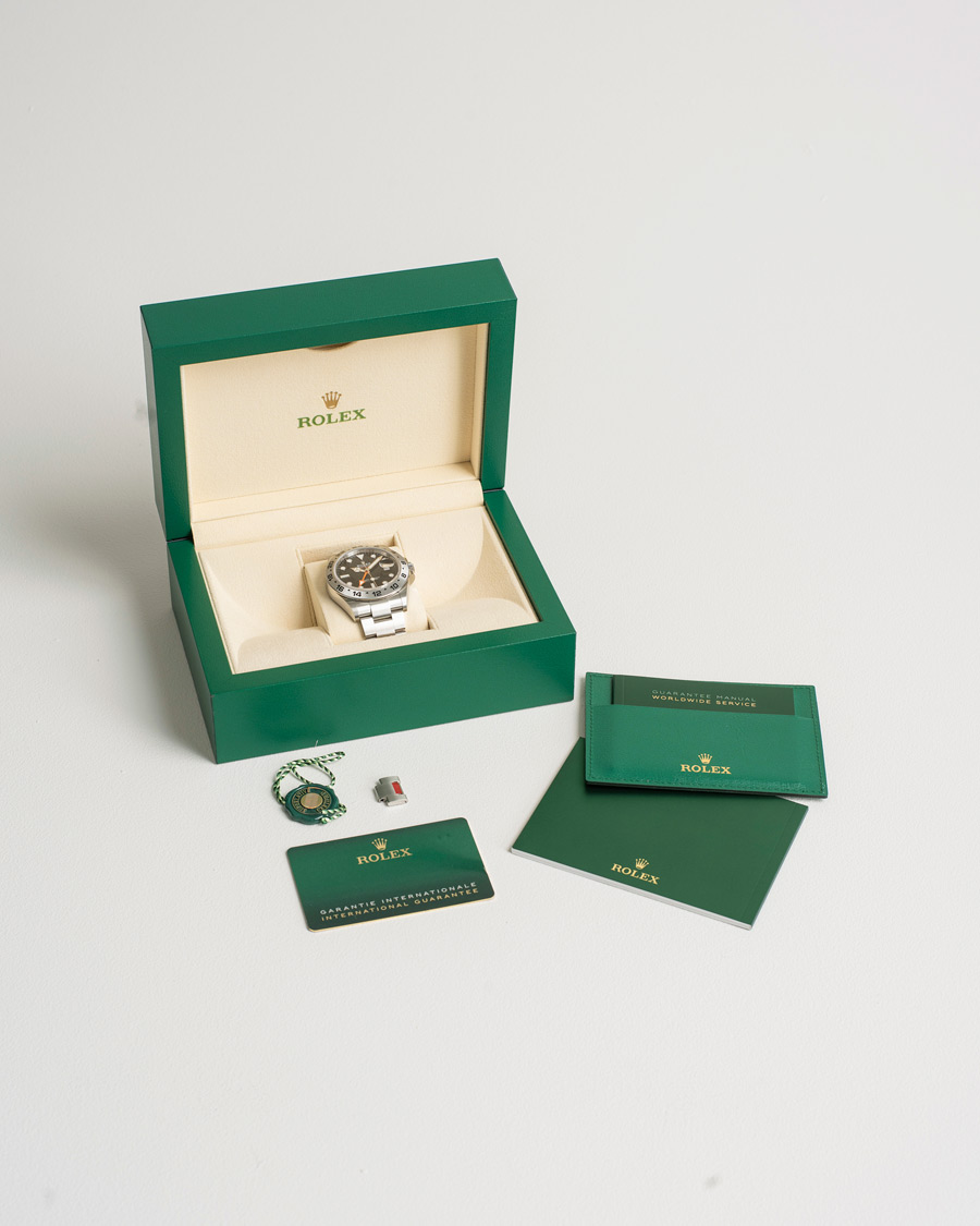 Hombres | Rolex Pre-Owned Explorer II 226570 Silver | Rolex Pre-Owned | Explorer II 226570 Silver