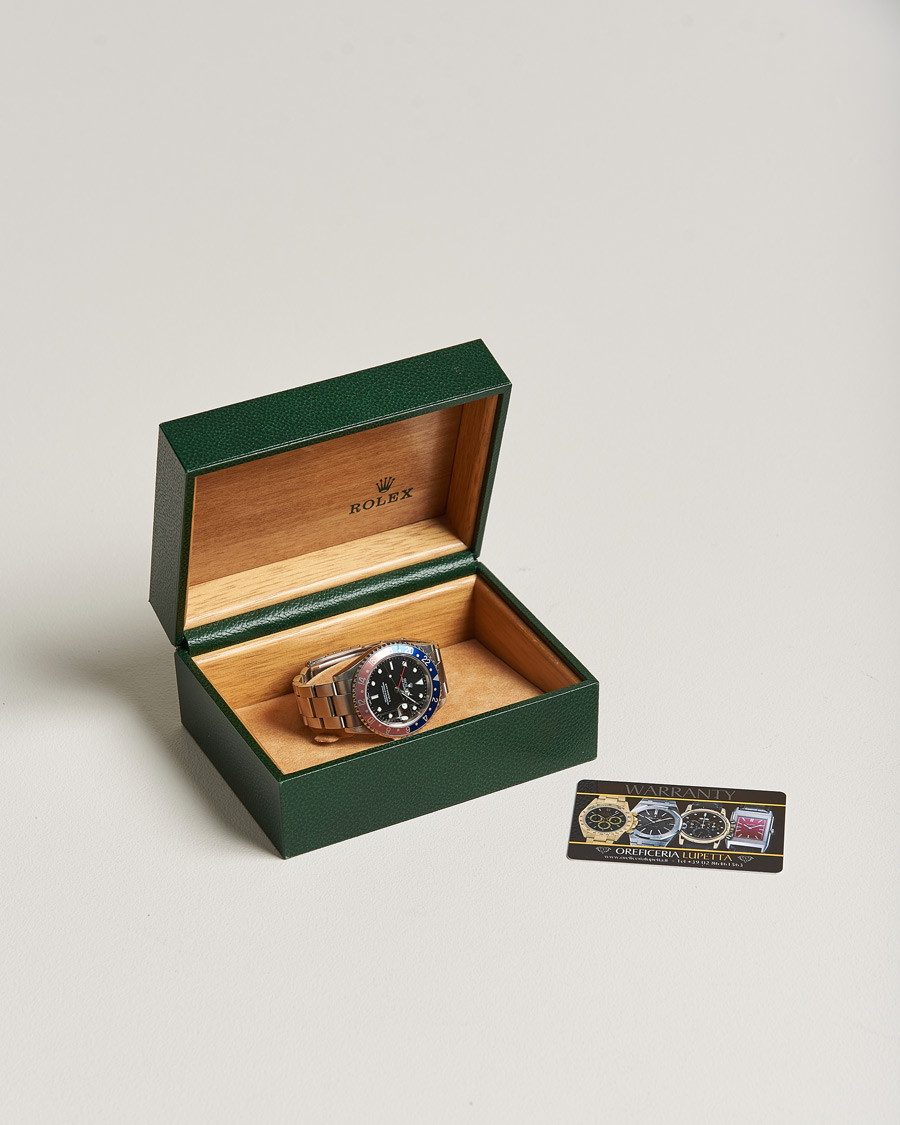 Hombres | Rolex Pre-Owned GMT-Master II 16710 Silver | Rolex Pre-Owned | GMT-Master II 16710 Silver