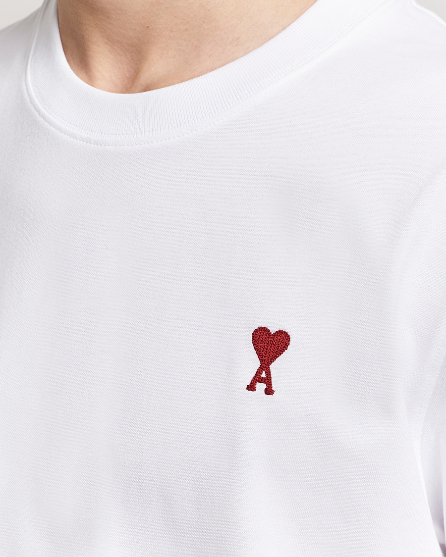 Hombres | Camisetas | AMI | Heart Logo T-Shirt White