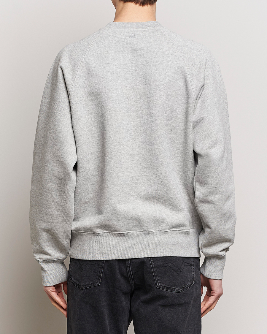 Hombres | Jerséis y prendas de punto | AMI | Heart Logo Sweatshirt Heather Grey