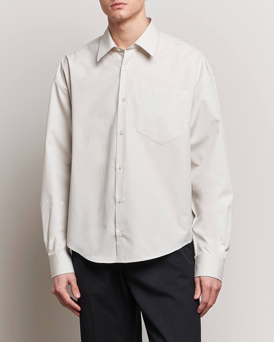 Hombres |  | AMI | Boxy Fit Shirt Chalk White