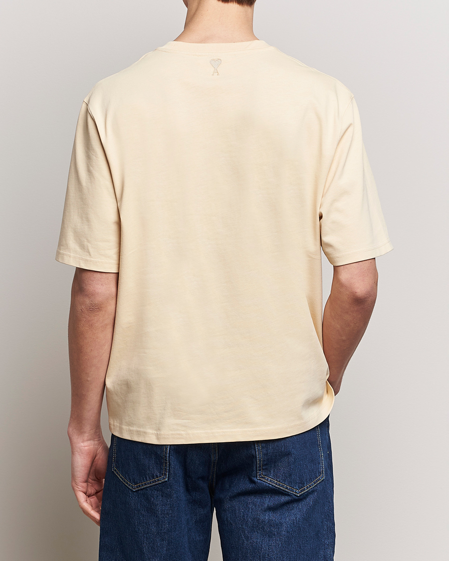 Hombres | Camisetas | AMI | Logo T-Shirt Dusty Yellow
