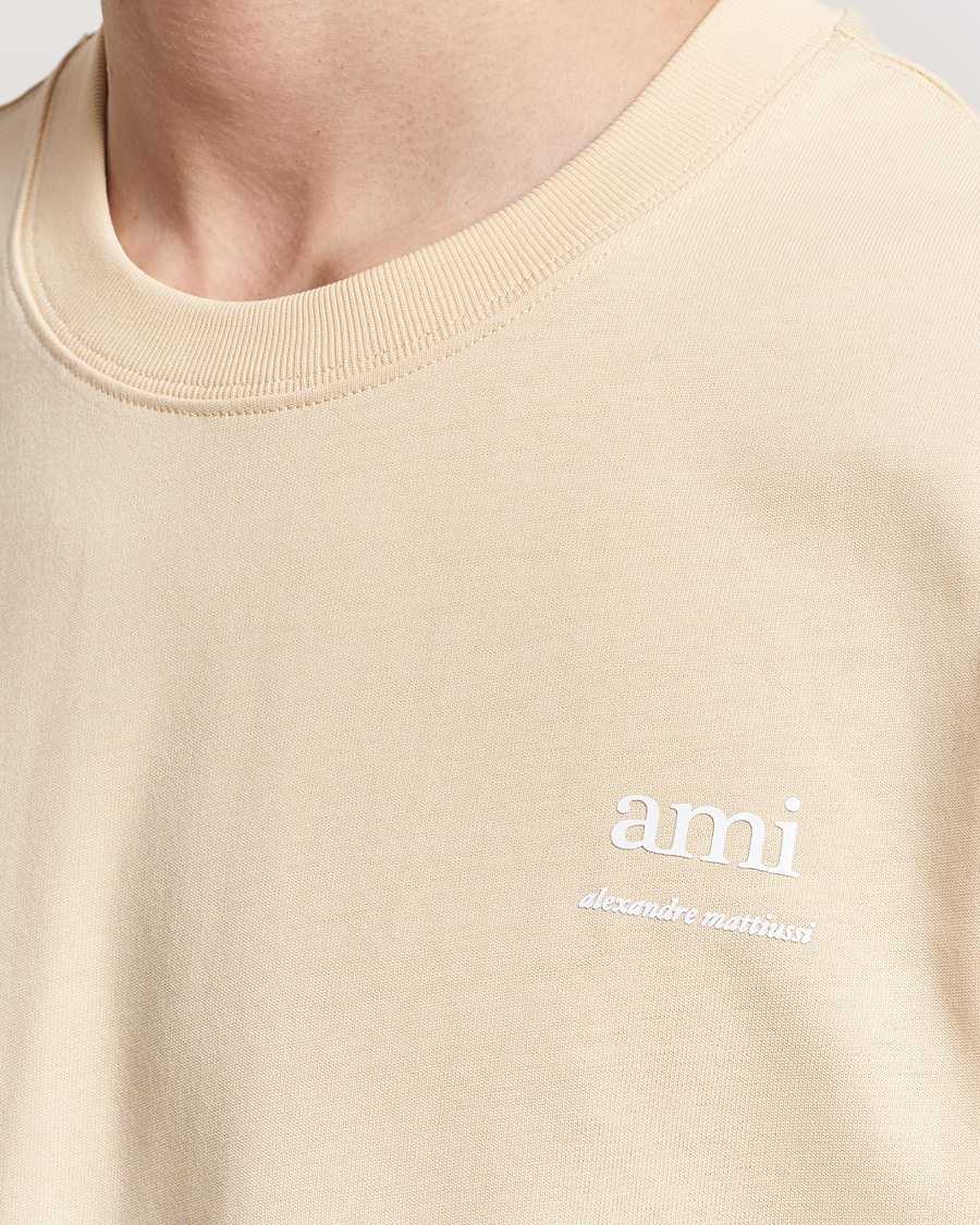 Hombres | Camisetas | AMI | Logo T-Shirt Dusty Yellow