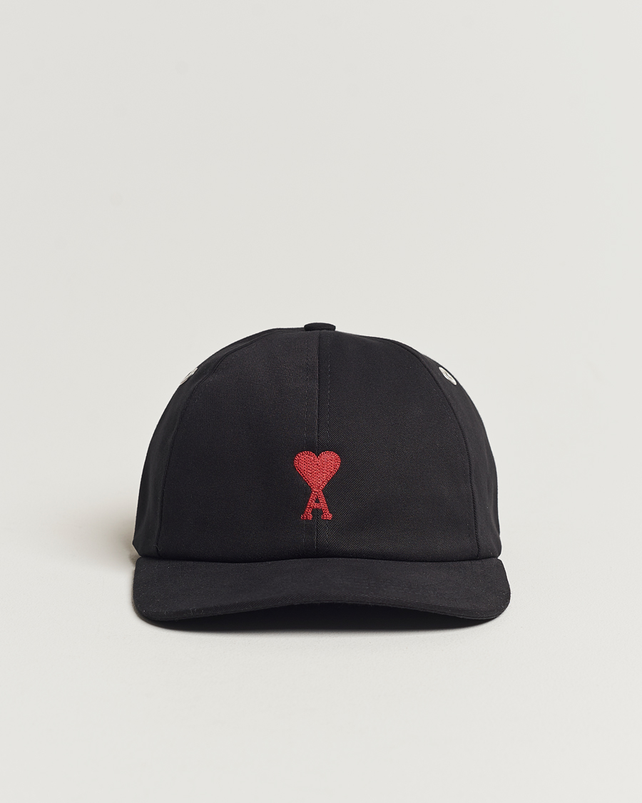 Hombres | Sombreros y gorras | AMI | AMIHeart Logo CapBlack