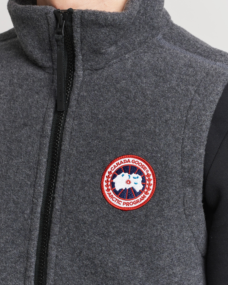 Hombres | Abrigos y chaquetas | Canada Goose | Mersey Fleece Vest Quarry Grey