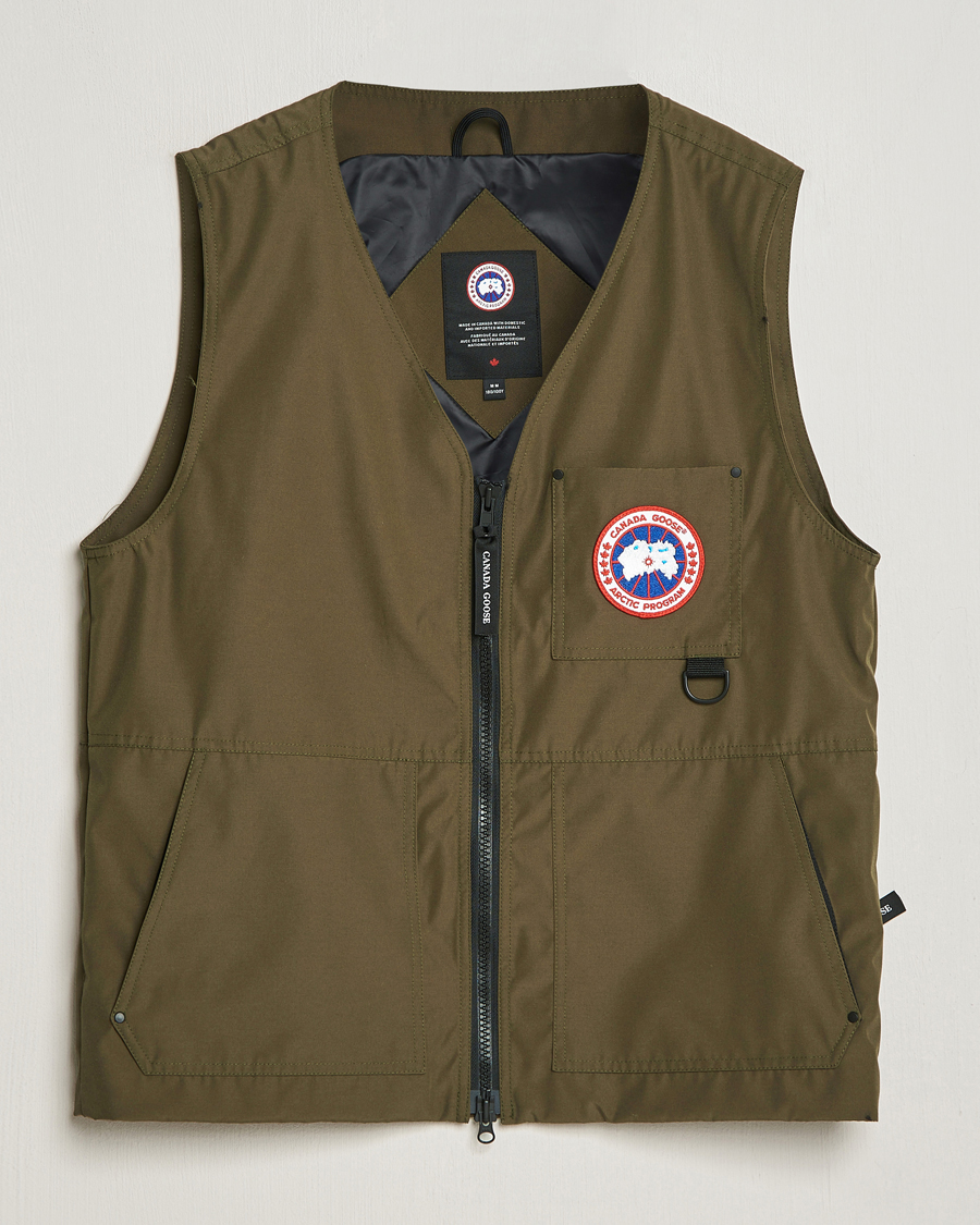 Hombres | Abrigos y chaquetas | Canada Goose | Canmore Vest Military Green