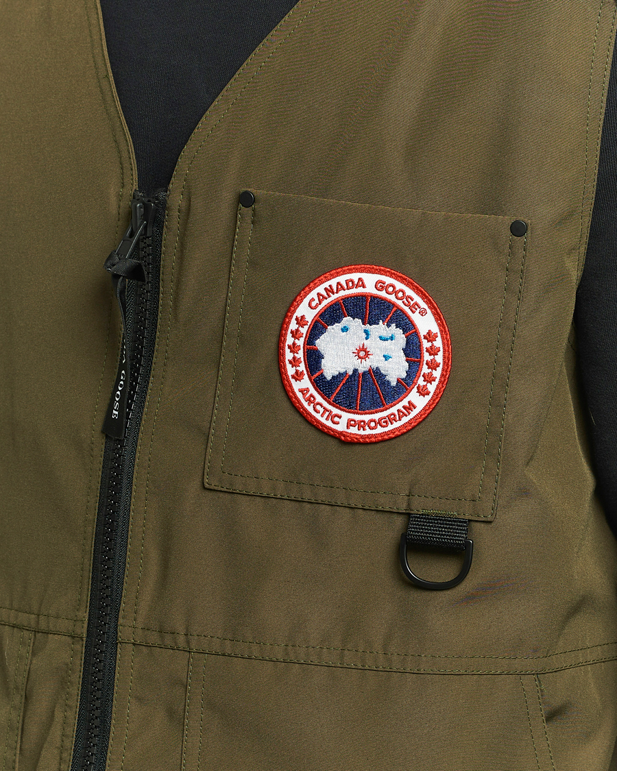 Hombres | Abrigos y chaquetas | Canada Goose | Canmore Vest Military Green