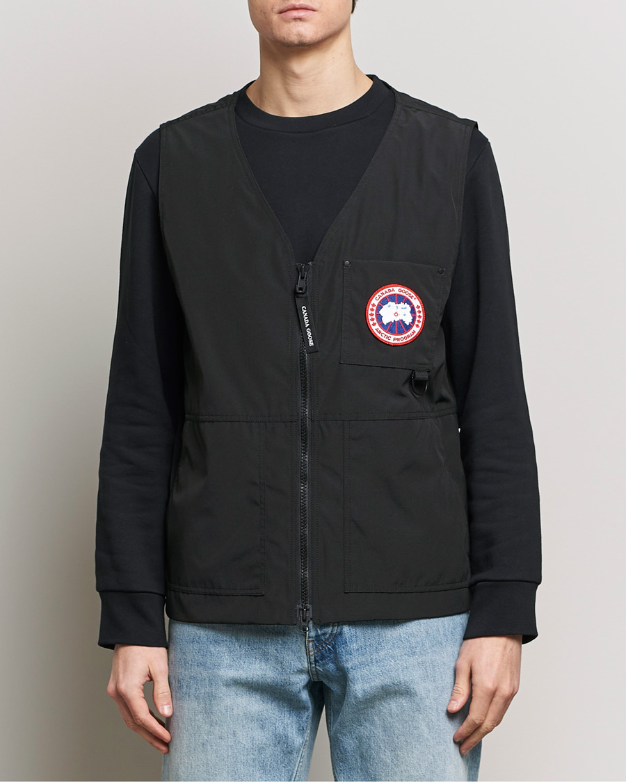 Hombres | Ropa | Canada Goose | Canmore Vest Black
