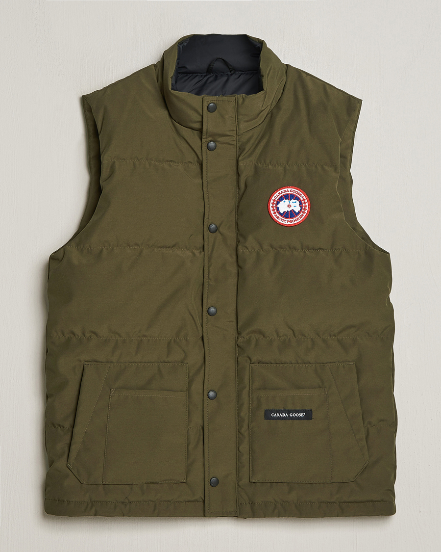Hombres | Abrigos y chaquetas | Canada Goose | Freestyle Crew Vest Military Green