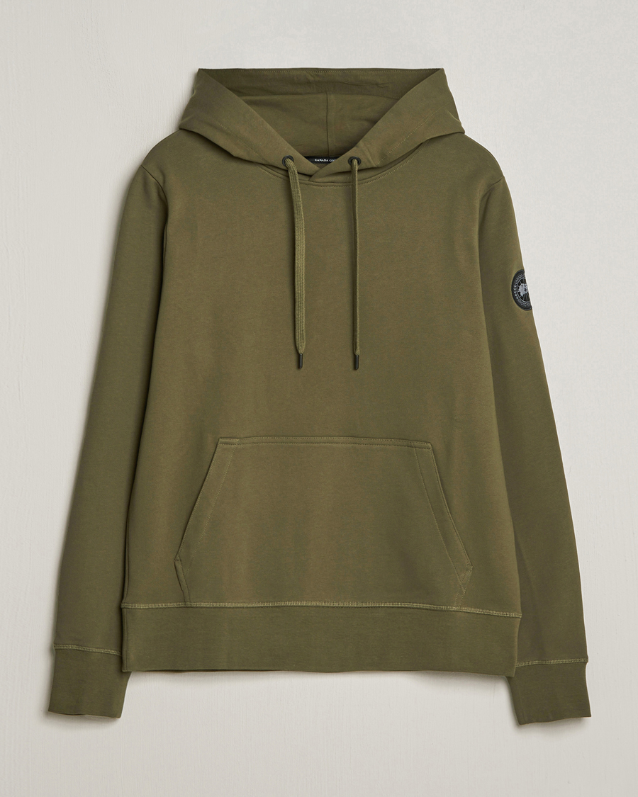 Hombres | Jerséis y prendas de punto | Canada Goose Black Label | Huron Hoody Military Green