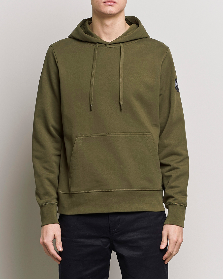 Hombres | Ropa | Canada Goose Black Label | Huron Hoody Military Green