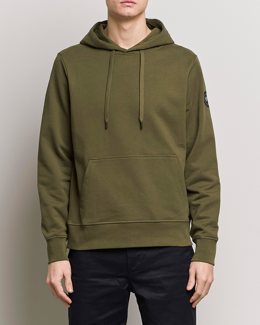Hombres | Jerséis y prendas de punto | Canada Goose Black Label | Huron Hoody Military Green