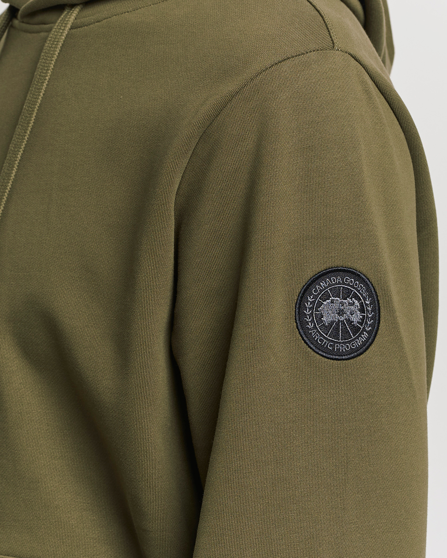 Hombres | Jerséis y prendas de punto | Canada Goose Black Label | Huron Hoody Military Green