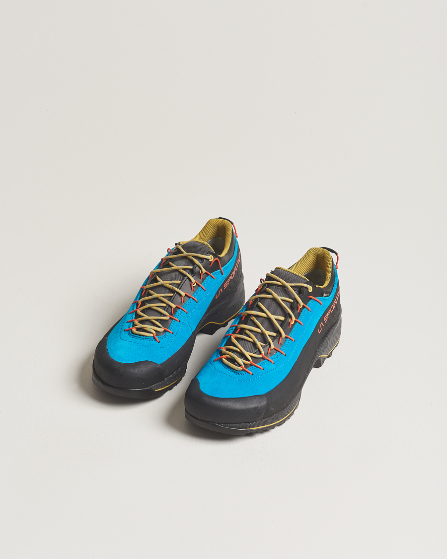 Hombres | Zapatos | La Sportiva | TX4 Evo GTX Hiking Shoes Tropic Blue/Bamboo