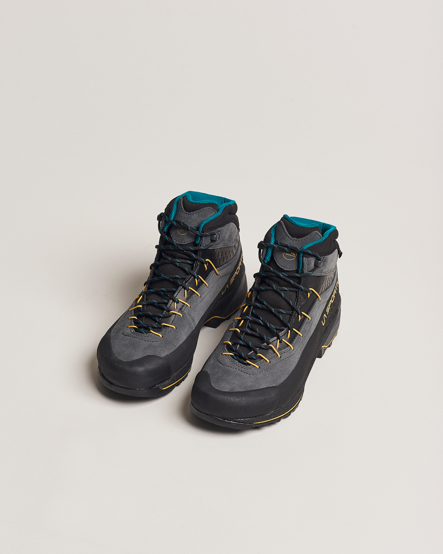 Hombres | La Sportiva | La Sportiva | TX4 EVO Mid GTX Hiking Boots Carbon/Bamboo