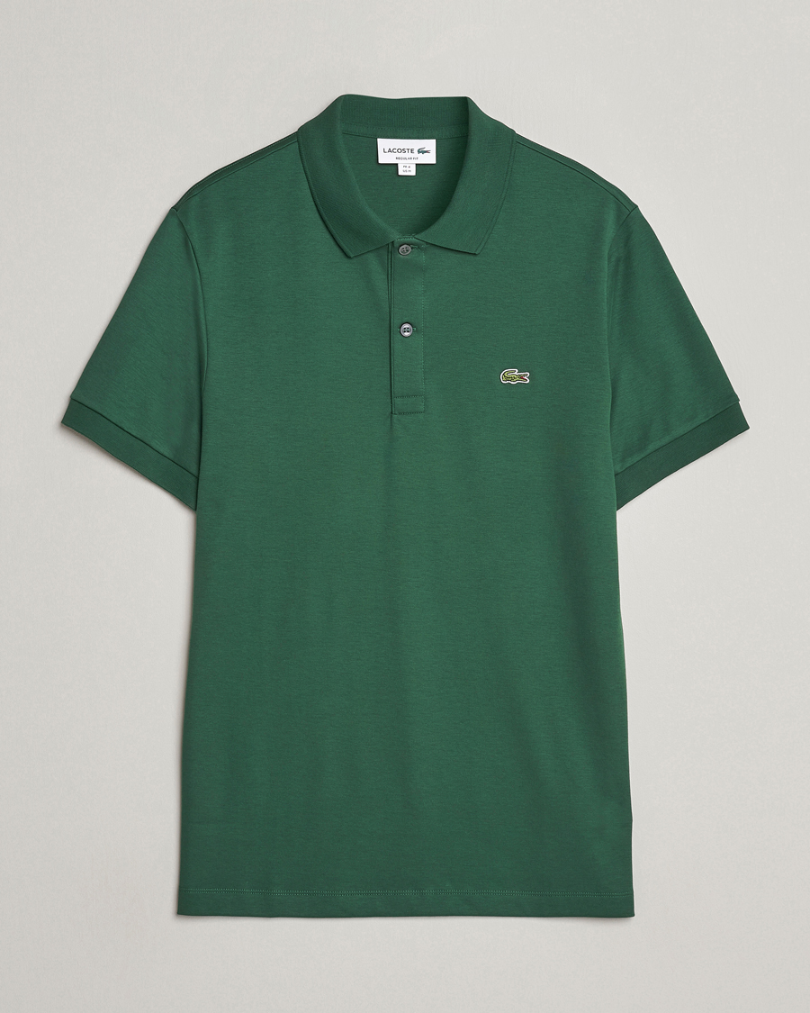 Hombres | Polos | Lacoste | Pima Interlock Piké Green