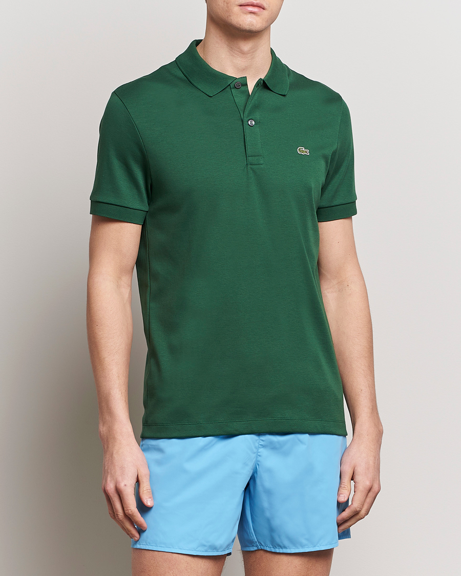 Hombres | Polos | Lacoste | Pima Interlock Piké Green