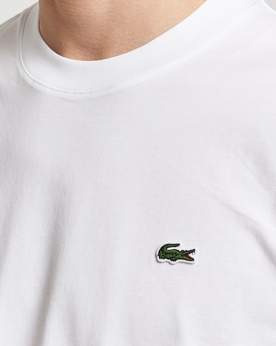 Hombres | Camisetas | Lacoste | Crew Neck T-Shirt White