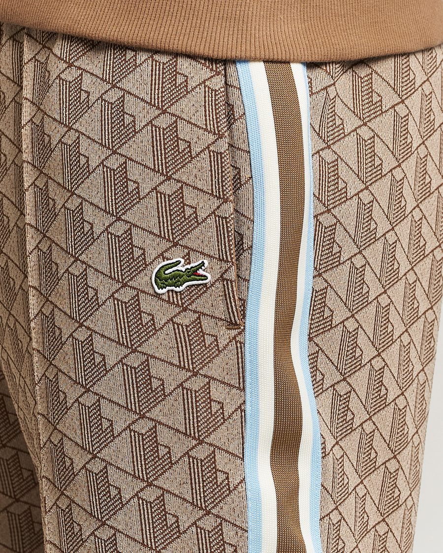 Hombres | Pantalones | Lacoste | Monogram Tracksuit Pants Croissant/Cookie