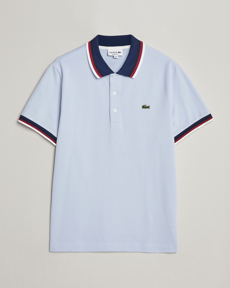 Hombres | Polos | Lacoste | Regular Fit Tipped Polo Phoenix Blue