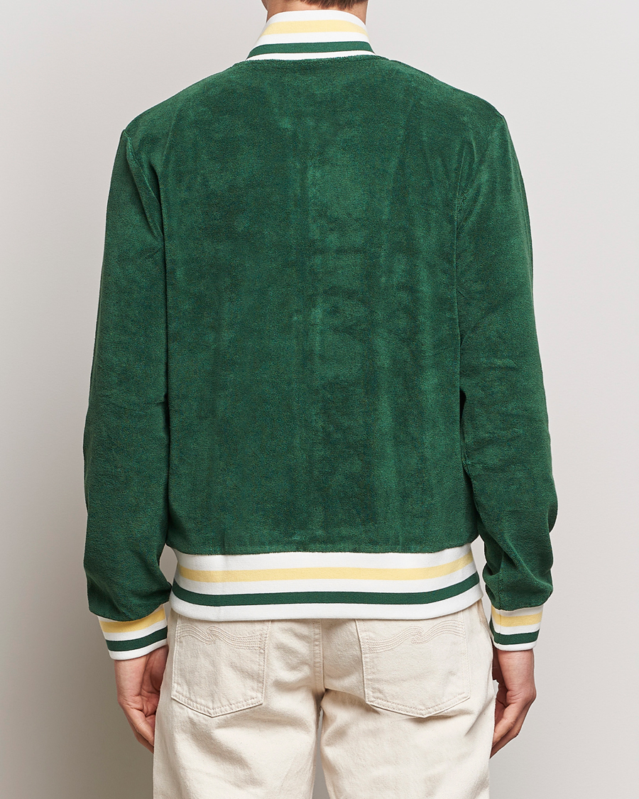 Hombres | Jerséis y prendas de punto | Lacoste | Terry Full Zip Sweatshirt Green
