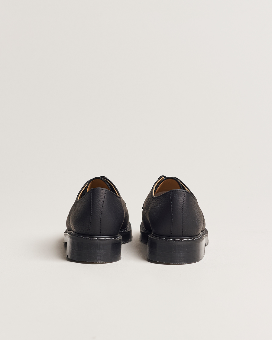 Hombres | Zapatos derby | Solovair | 3 Eye Gibson Shoe Black Grain