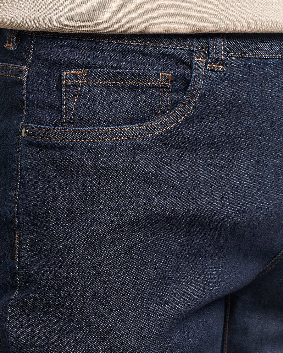 Hombres | Vaqueros | Canali | Slim Fit 5-Pocket Jeans Dark Indigo