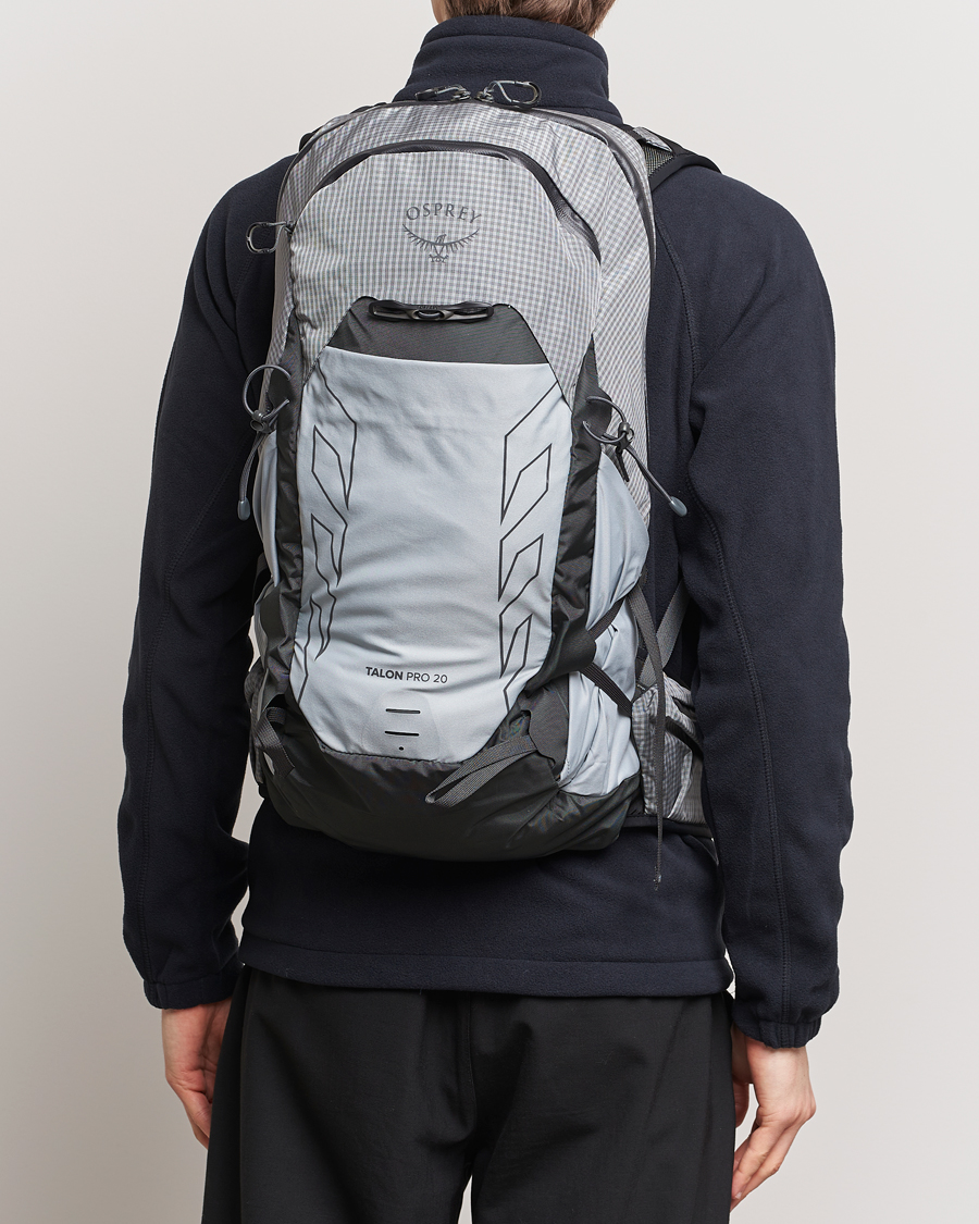 Hombres | Active | Osprey | Talon Pro 20 Backpack Silver Lining
