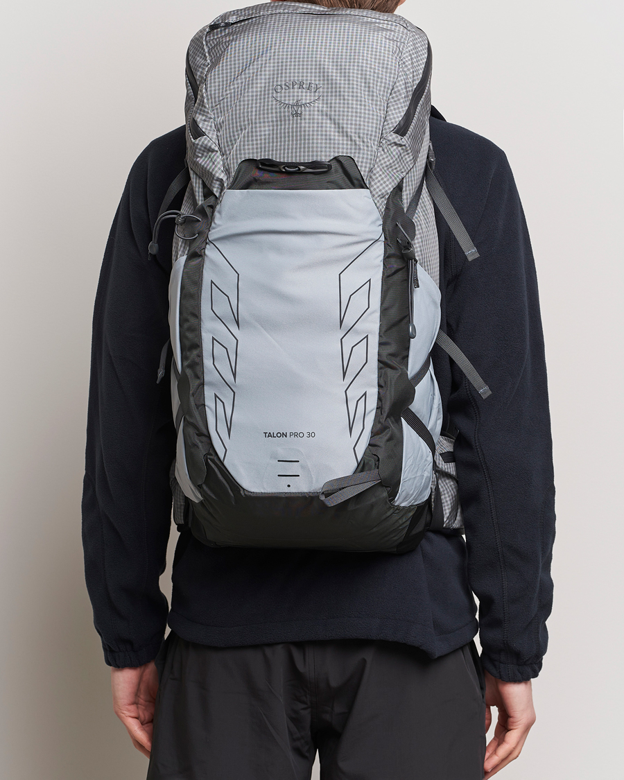 Hombres | Active | Osprey | Talon Pro 30 Backpack Silver Lining