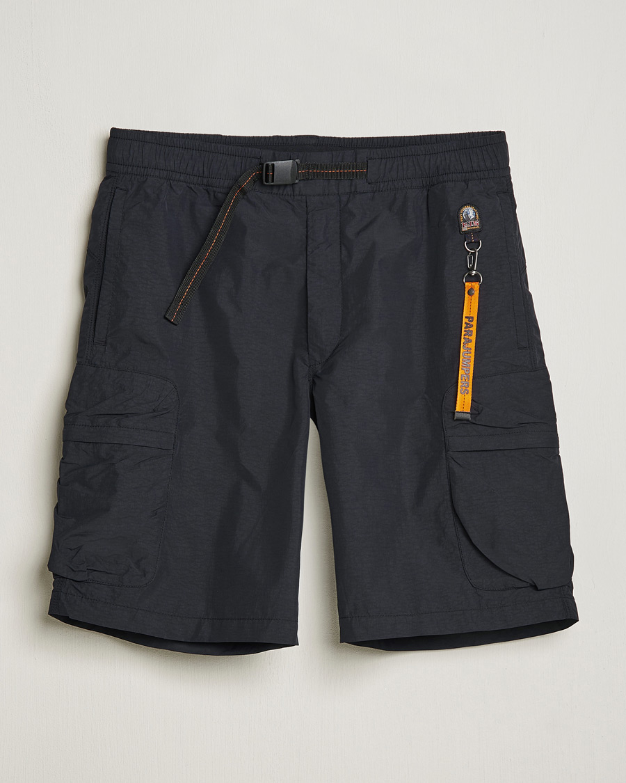 Hombres | Pantalones cortos | Parajumpers | Walton Vintage Nylon Shorts Black