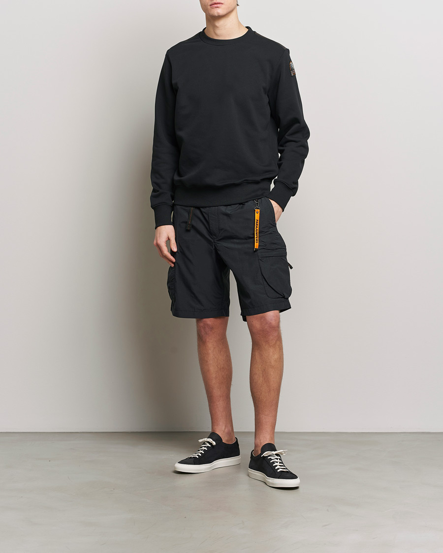Hombres | Pantalones cortos | Parajumpers | Walton Vintage Nylon Shorts Black