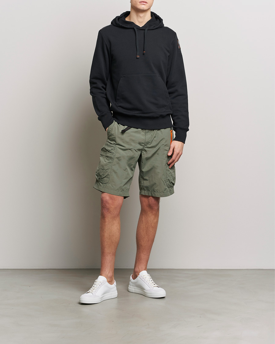 Hombres | Pantalones cortos | Parajumpers | Walton Vintage Nylon Shorts Thyme Green