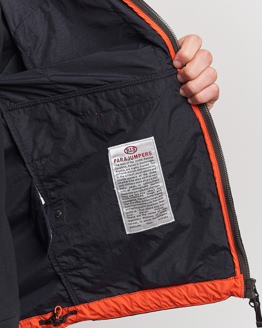 Hombres | Abrigos y chaquetas | Parajumpers | Jonty Rescue Uniform Hooded Jacket Black