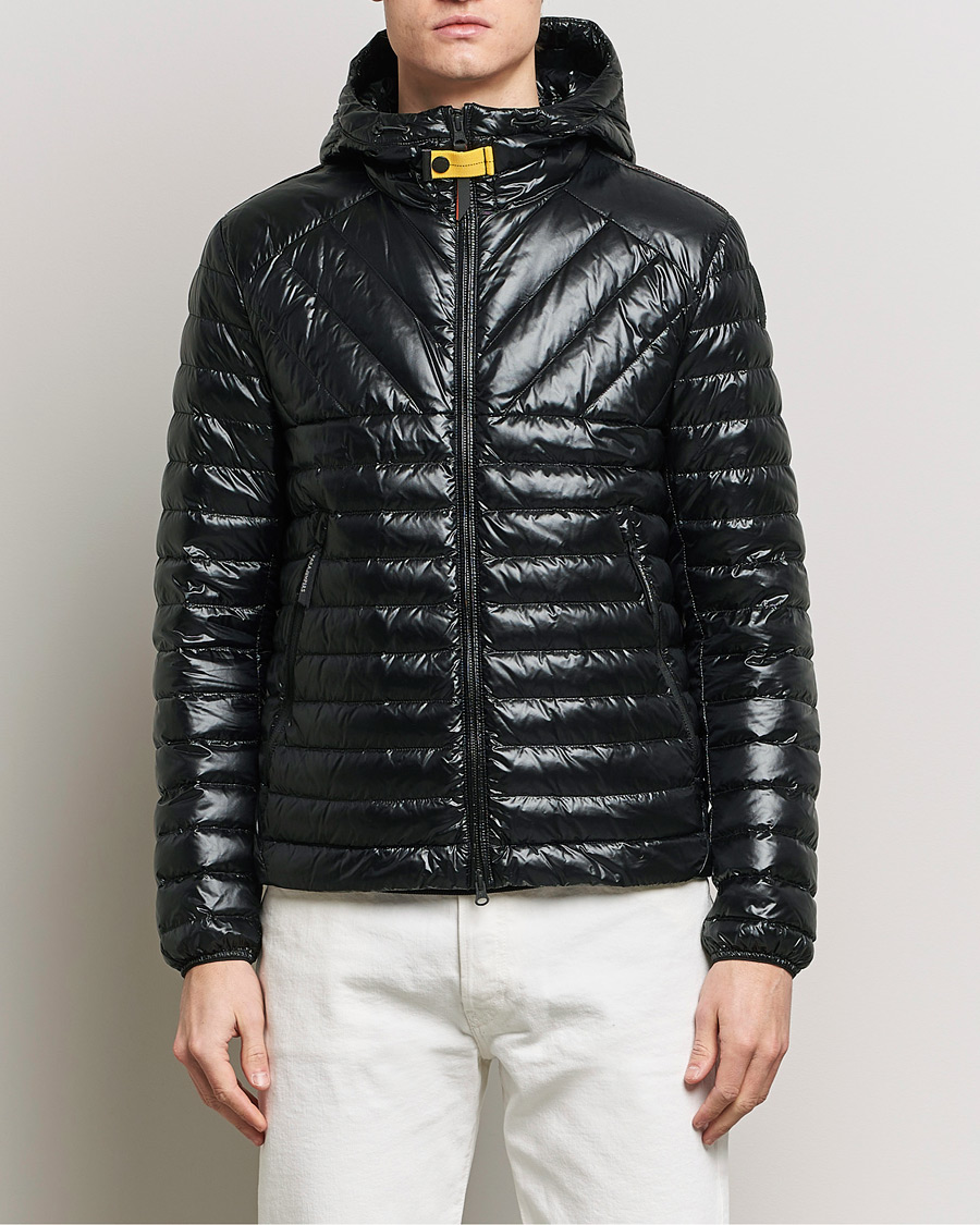 Hombres | Ropa | Parajumpers | Miroku Techno Puffer Hodded Jacket Black
