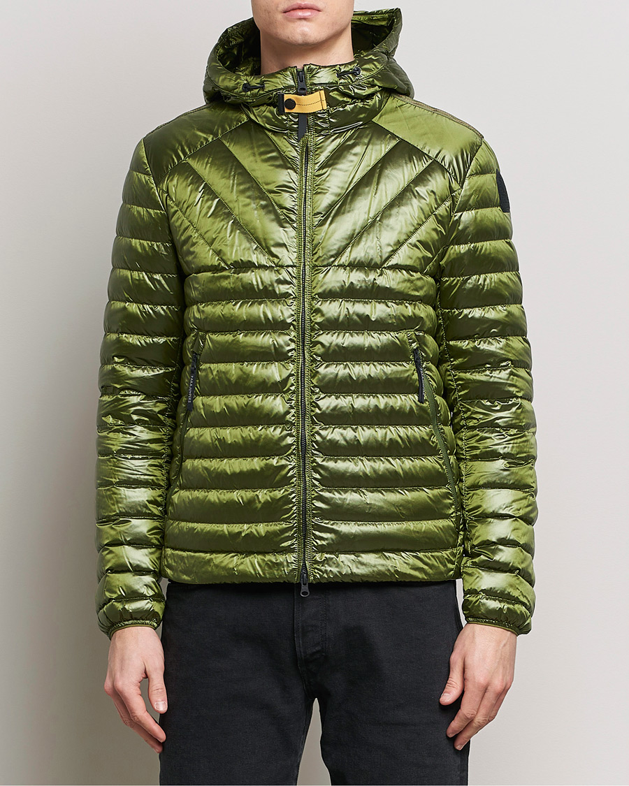 Hombres | Ropa | Parajumpers | Miroku Techno Puffer Hodded Jacket Citronelle