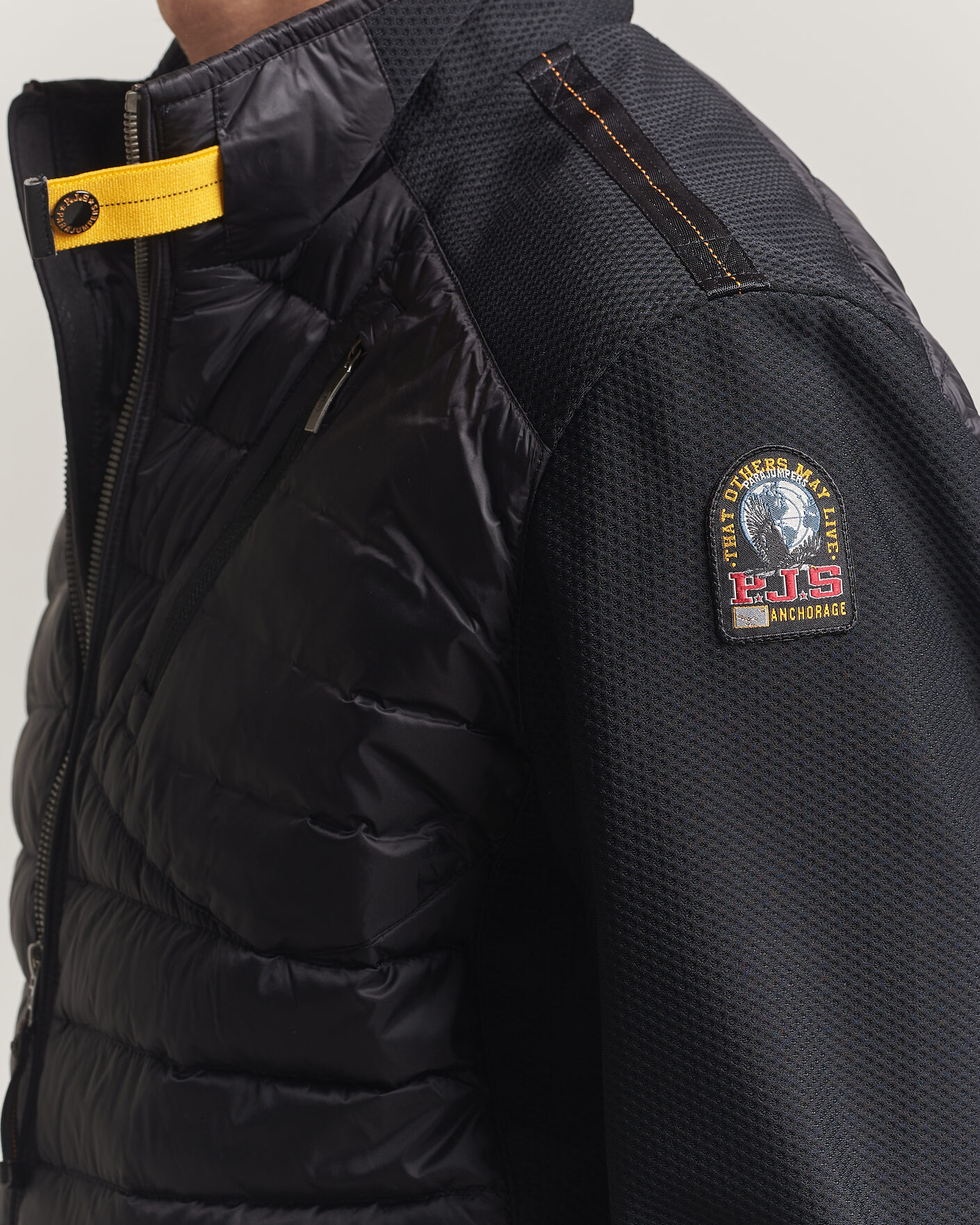 Hombres | Abrigos y chaquetas | Parajumpers | Jayden Mesh Hybrid Jacket Black