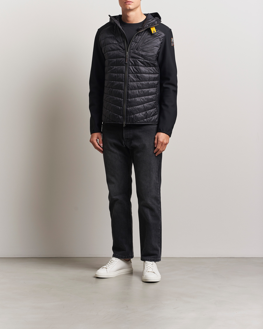 Hombres | Abrigos y chaquetas | Parajumpers | Nolan Mesh Hooded Hybrid Black