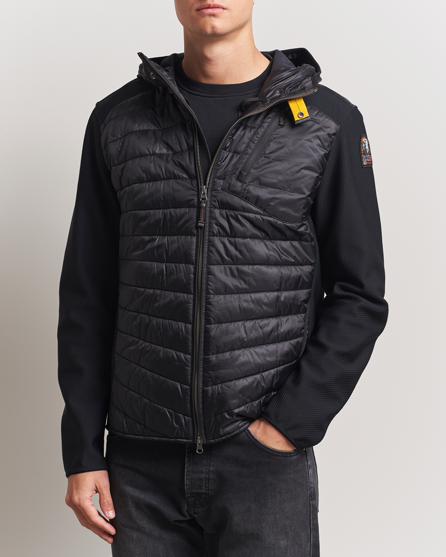 Hombres | Abrigos y chaquetas | Parajumpers | Nolan Mesh Hooded Hybrid Black