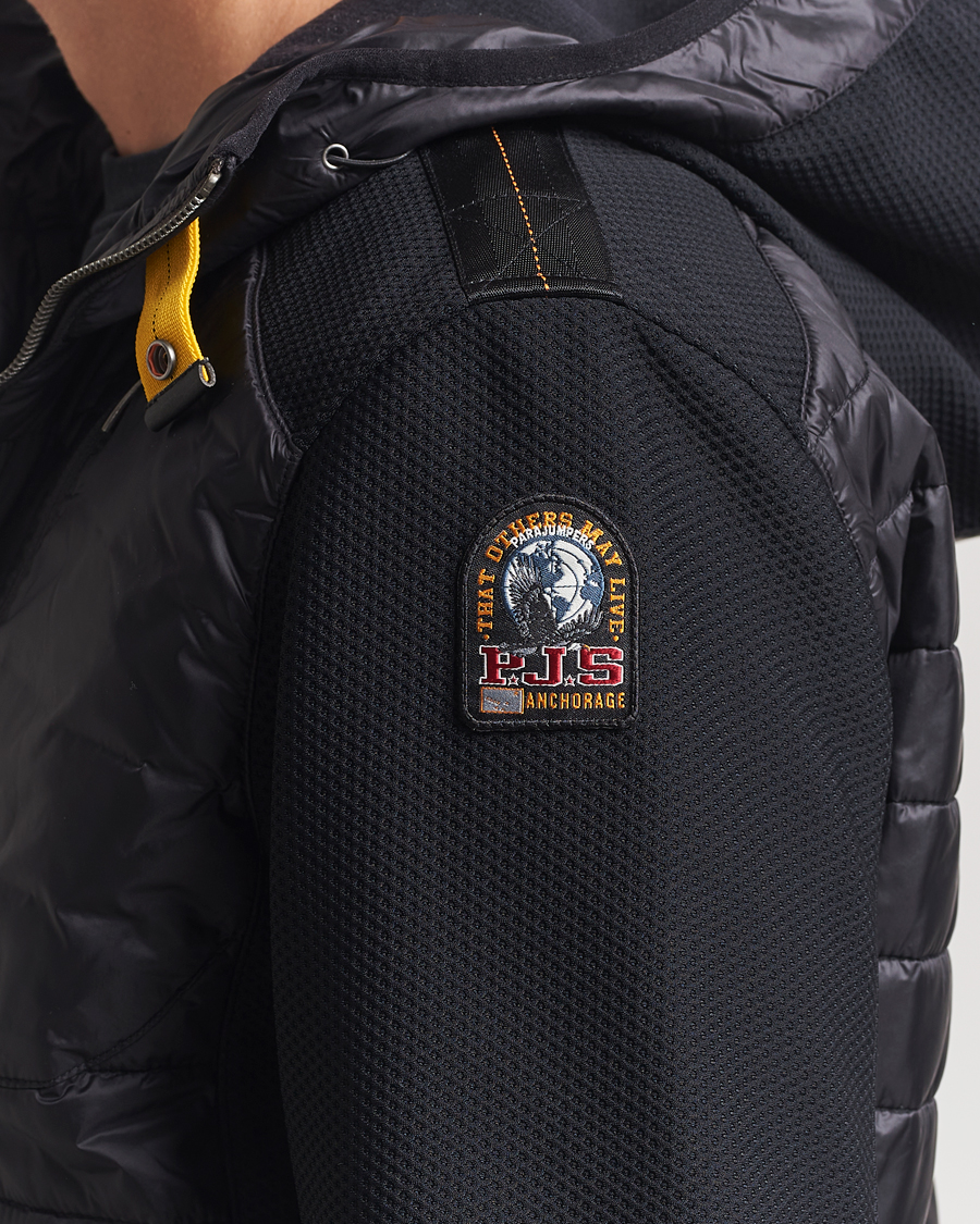 Hombres | Abrigos y chaquetas | Parajumpers | Nolan Mesh Hooded Hybrid Black