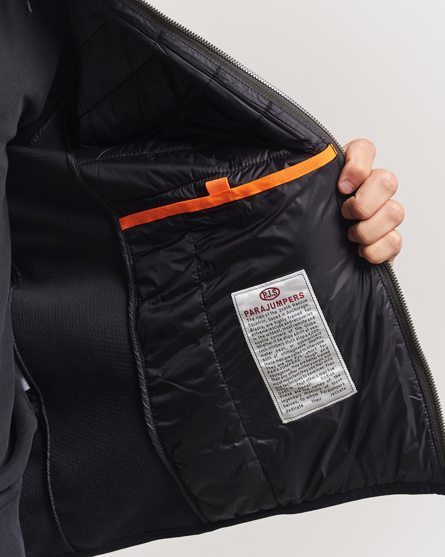 Hombres | Abrigos y chaquetas | Parajumpers | Nolan Mesh Hooded Hybrid Black