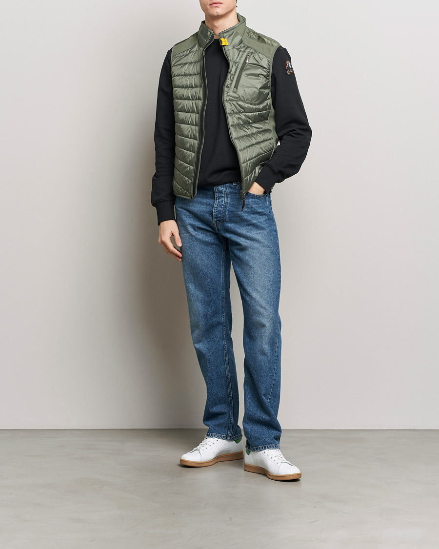 Hombres | Abrigos y chaquetas | Parajumpers | Zavier Hybrid Vest Thyme Green