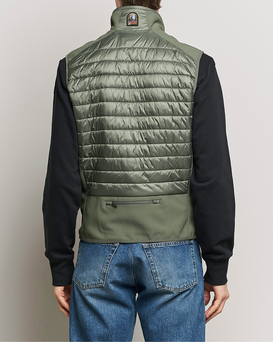 Hombres | Abrigos y chaquetas | Parajumpers | Zavier Hybrid Vest Thyme Green