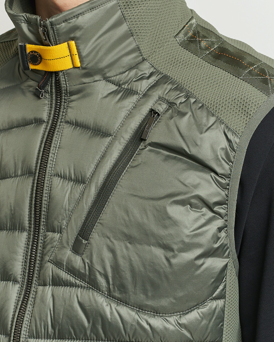 Hombres | Abrigos y chaquetas | Parajumpers | Zavier Hybrid Vest Thyme Green