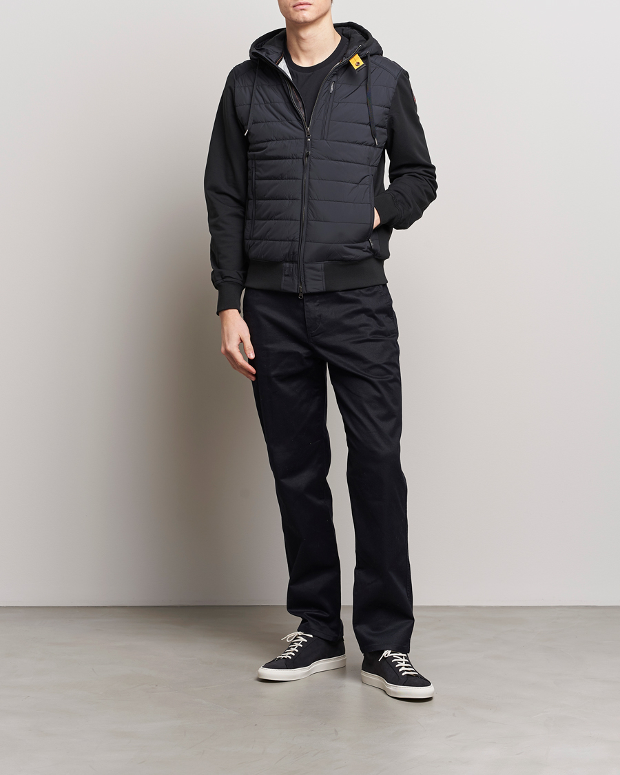 Hombres | Abrigos y chaquetas | Parajumpers | Ivor Hybrid Hooded Jacket Black