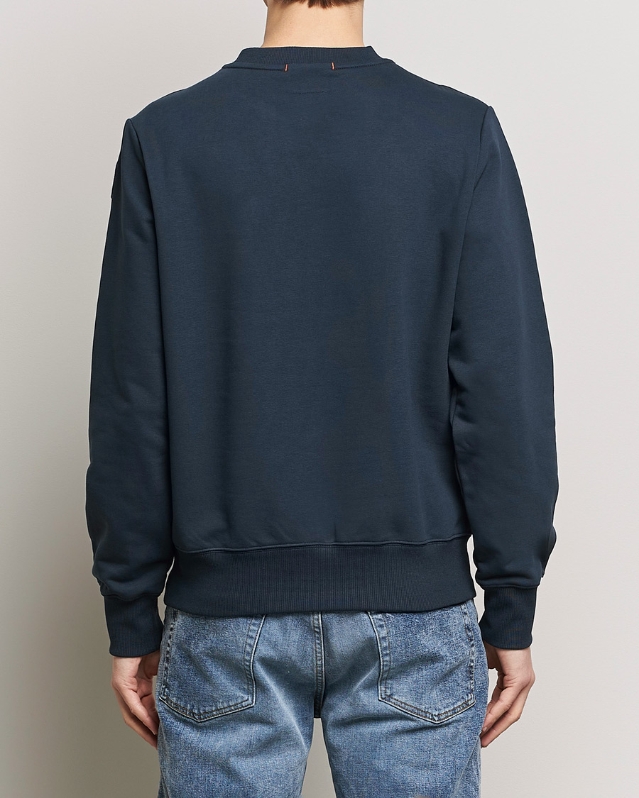 Hombres | Jerséis y prendas de punto | Parajumpers | K2 Super Easy Crew Neck Sweatshirt Blue Navy