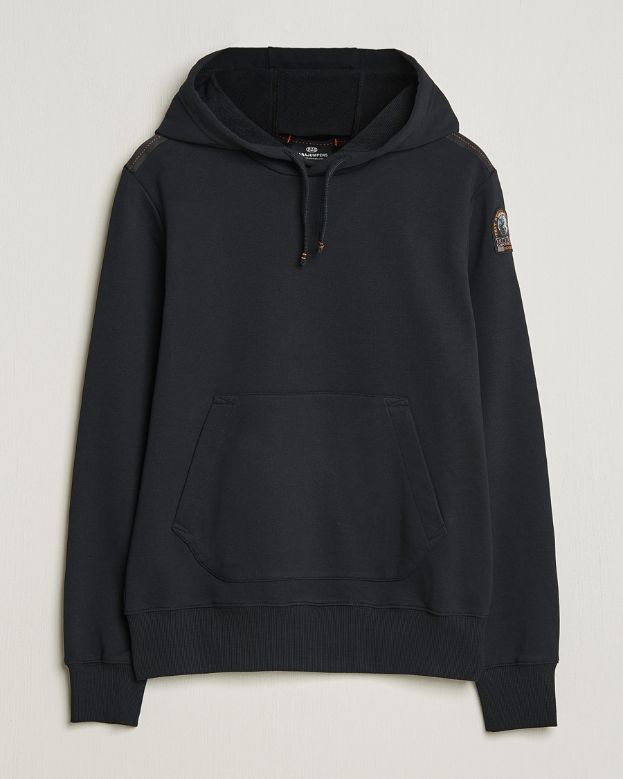Hombres | Jerséis y prendas de punto | Parajumpers | Everest Super Easy Hoodie Black