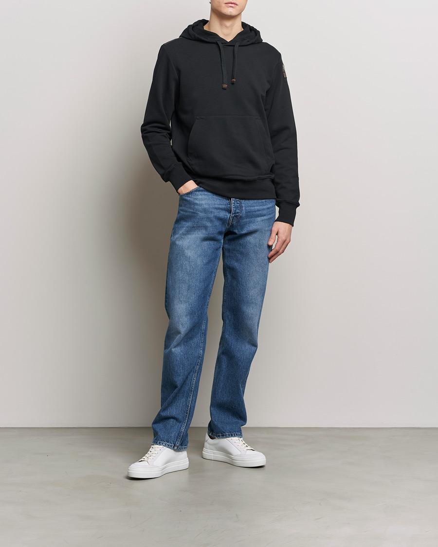 Hombres | Jerséis y prendas de punto | Parajumpers | Everest Super Easy Hoodie Black